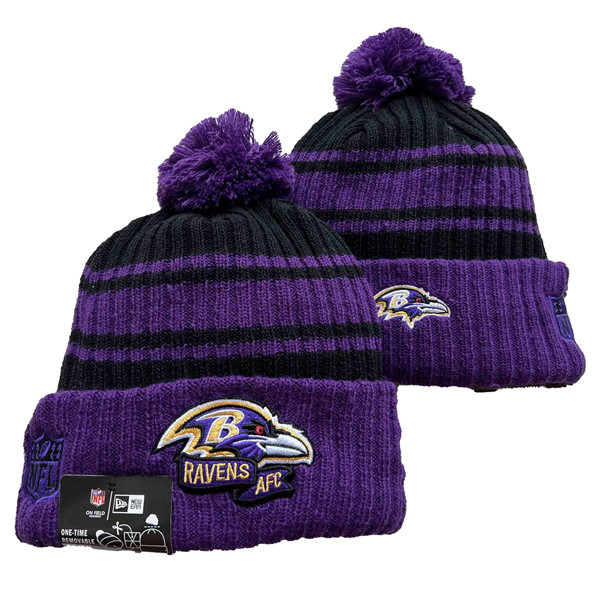 Baltimore Ravens Knit Hats 096